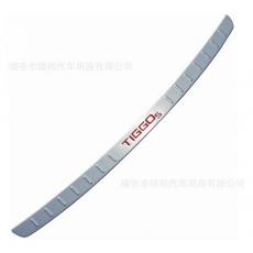 奇瑞瑞虎5改裝專(zhuān)用后護(hù)板 后備箱護(hù)板 后杠踏板 瑞虎5不銹鋼護(hù)板