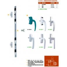 JS-SG8026帶鎖塑鋼執手 門窗五金 門窗配件