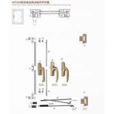 NP200 平開窗